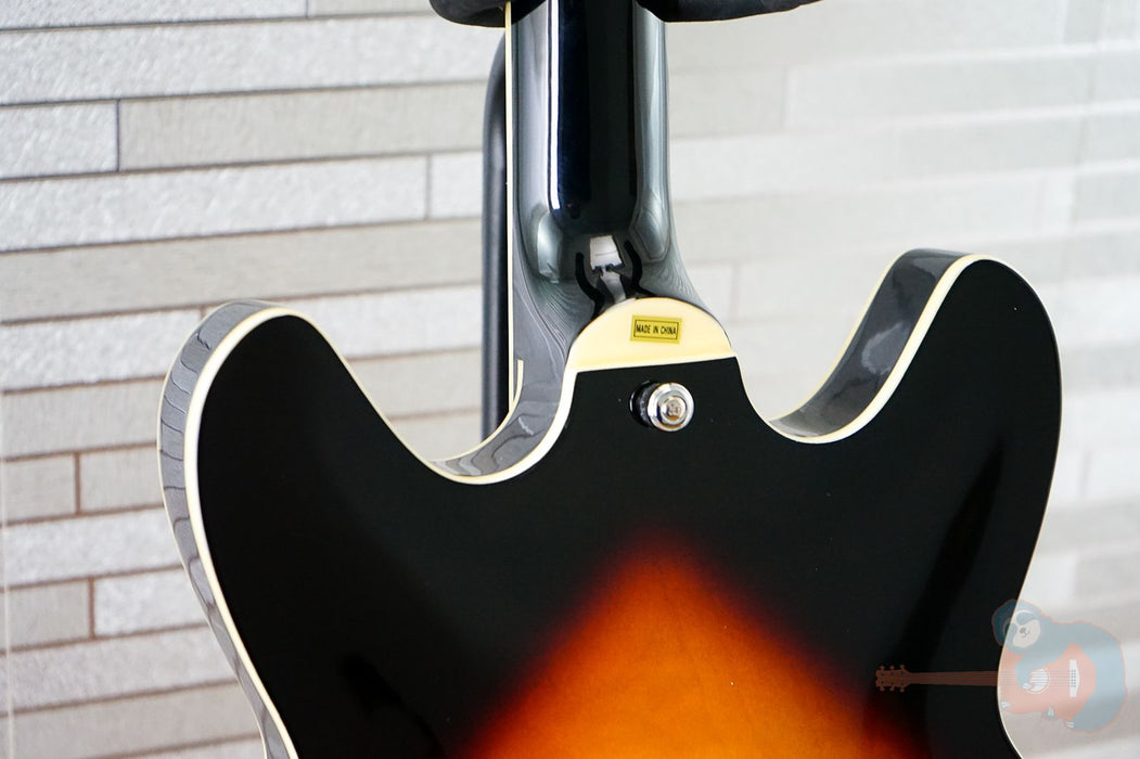Hagstrom VIK-TSB Viking Semi-Hollow - Tobacco Sunburst