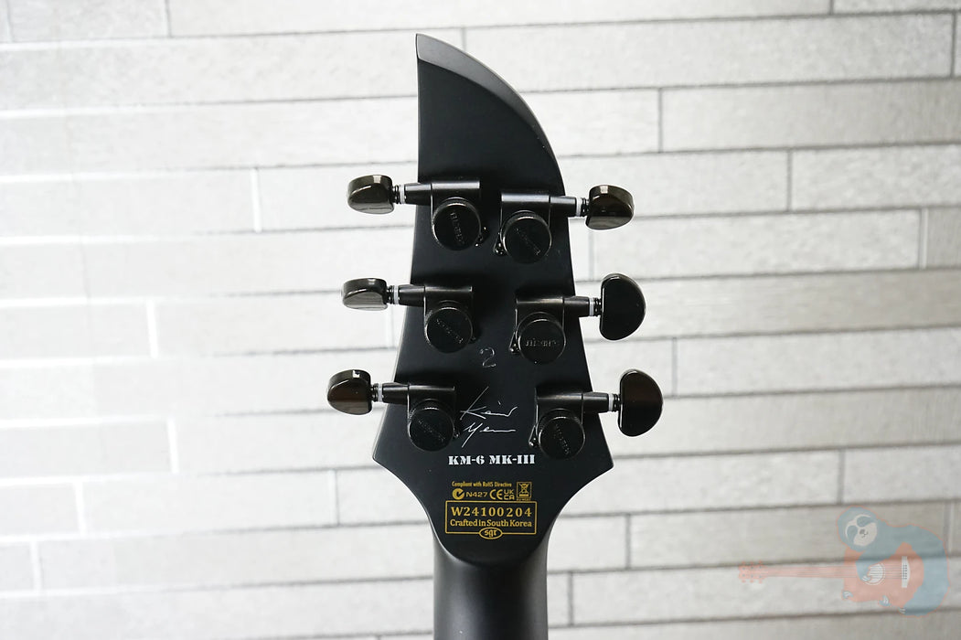 Schecter Keith Merrow Signature KM-6 Mk-III Legacy Left-Handed - Trans White Satin