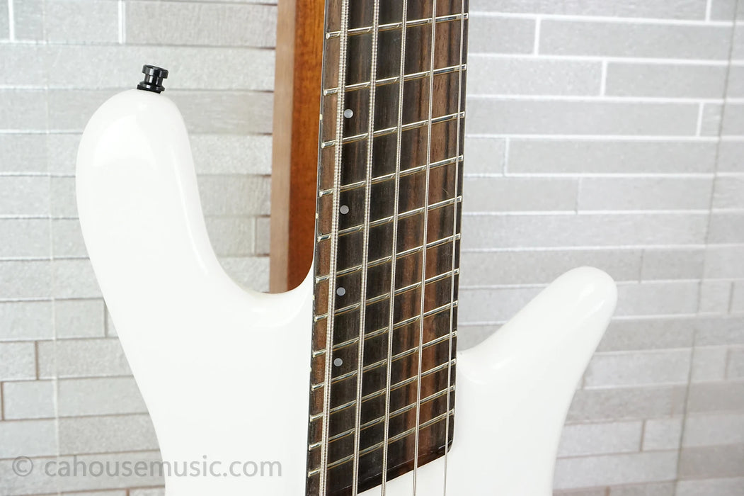 Spector NS Dimension 5 - White Sparkle Gloss