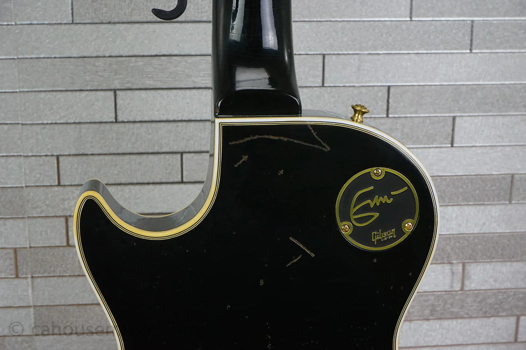 Gibson Custom Shop Murphy Lab Eric Clapton Signature '58 Les Paul Custom Reissue Relic - Ebony
