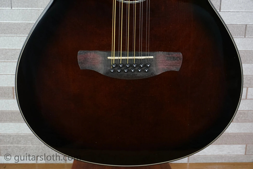 Ibanez AEG5012-DVH 12-String - Dark Violin Sunburst High Gloss