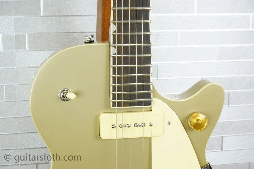 Gretsch G2215-P90 Streamliner Junior Jet Club - Sahara Metallic