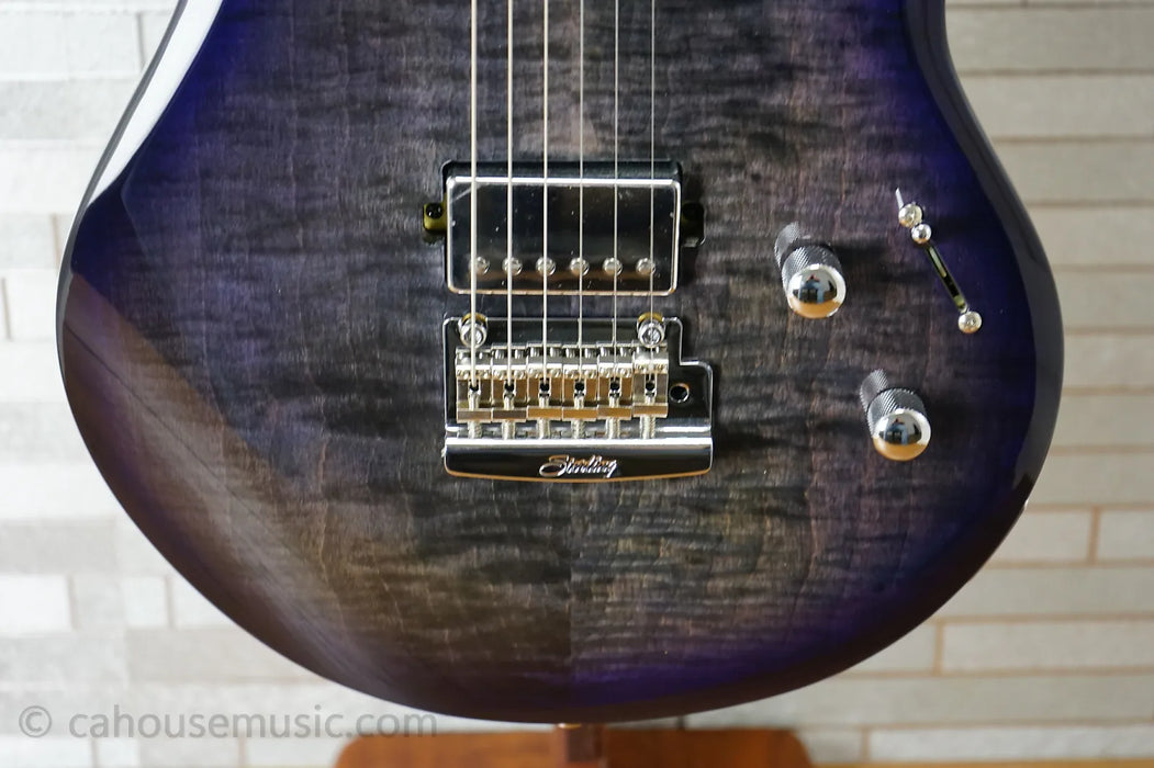 Sterling LK100 Luke Steve Lukather Signature - Blueberry Burst - With Optional Gig Bag