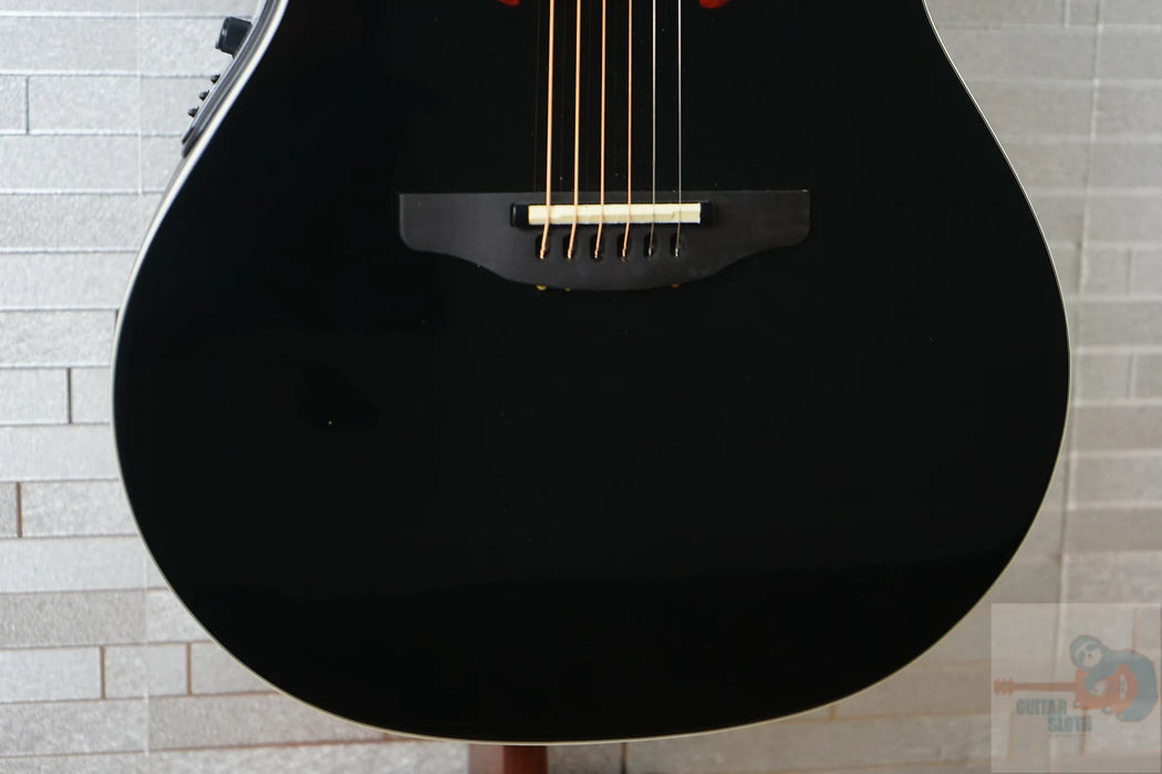 Ovation Pro Series 2778AX-5-G Electric Acoustic Guitar - Black