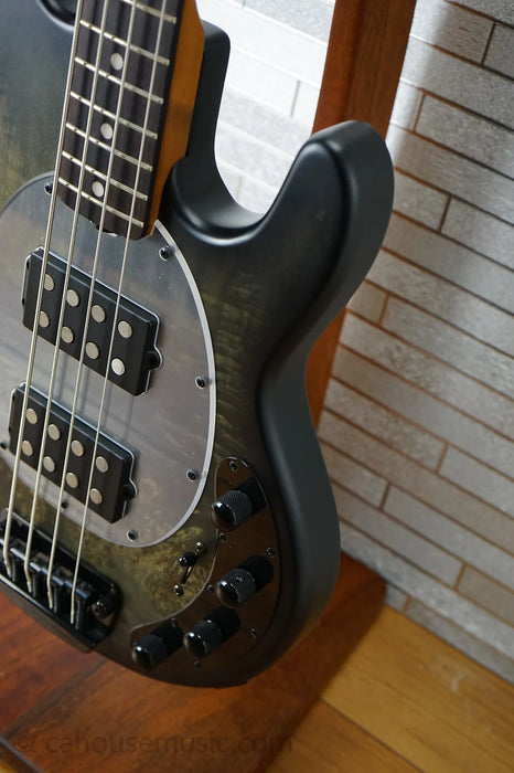 Sterling StingRay Ray34HHPB - Trans Black Satin