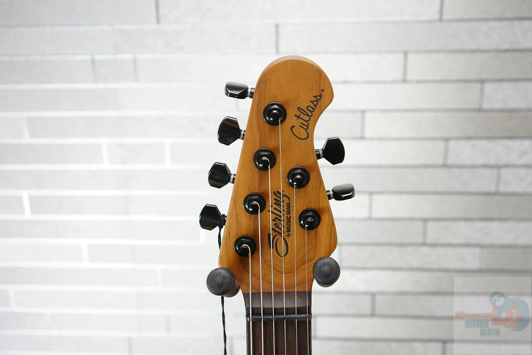 Sterling Jason Richardson 6 Signature Cutlass - Natural Poplar Burst - With Gig Bag