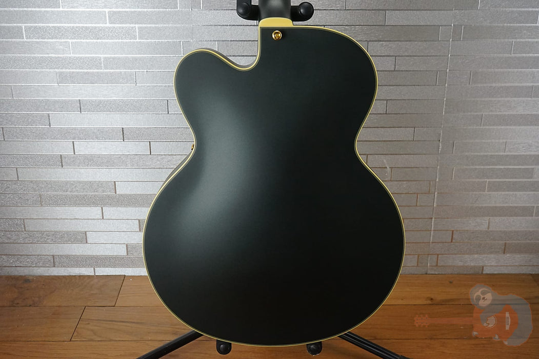 D'Angelico Deluxe EXL-1 Hollow Body Archtop - Matte Midnight