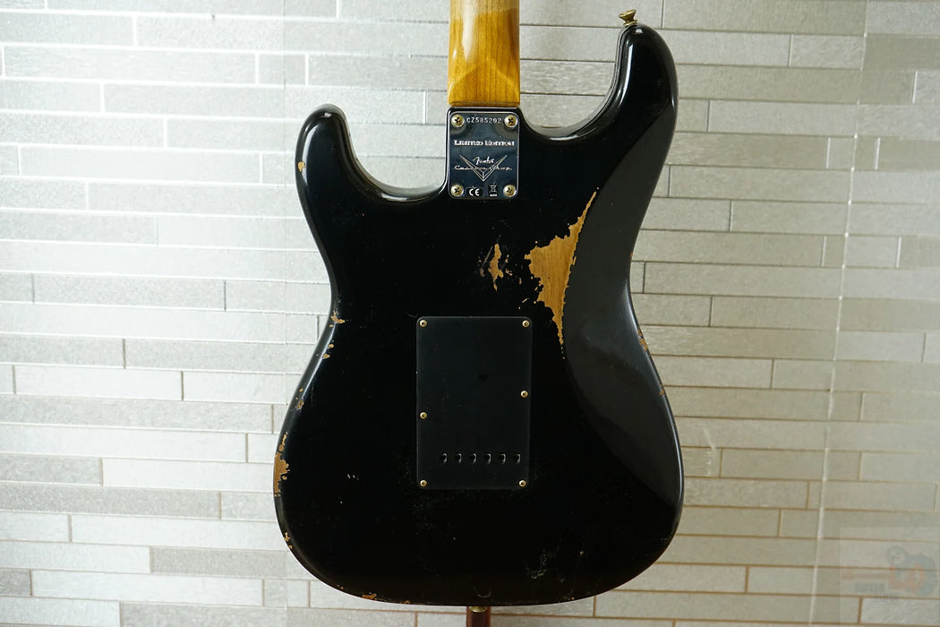 Fender Custom Shop 2025 LTD Roasted Dual-Mag II Stratocaster Relic - Aged Black
