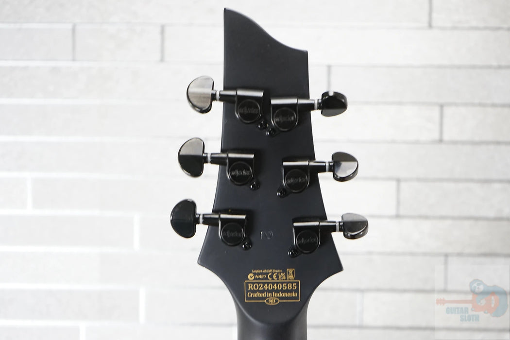 Schecter Damien-6 FR - Satin Black