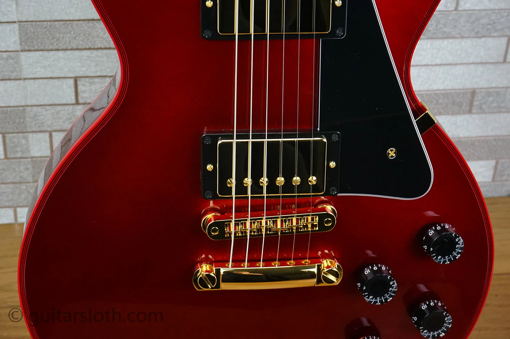 Gibson Special Order Custom Shop Les Paul Custom - Candy Apple Red Widow