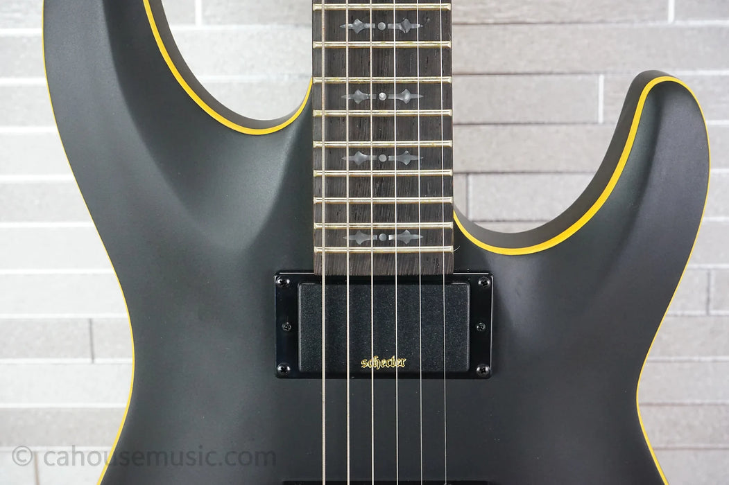 Schecter Demon-6 - Aged Black Satin