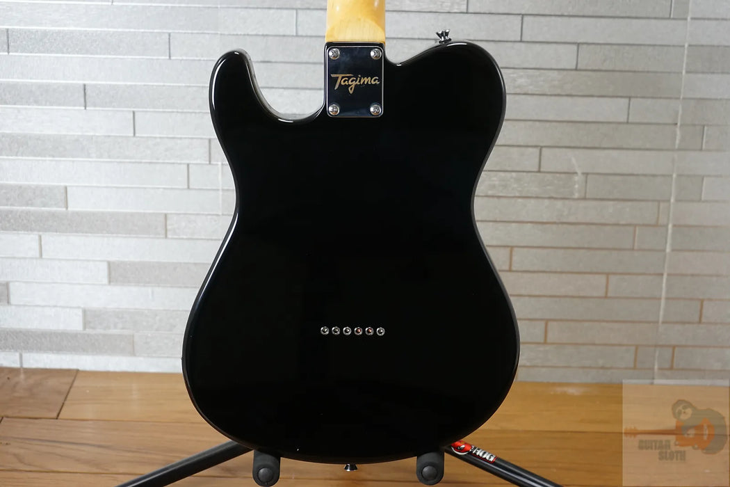 Tagima TW-55 BK LF/WH Tele Style Electric Guitar Black