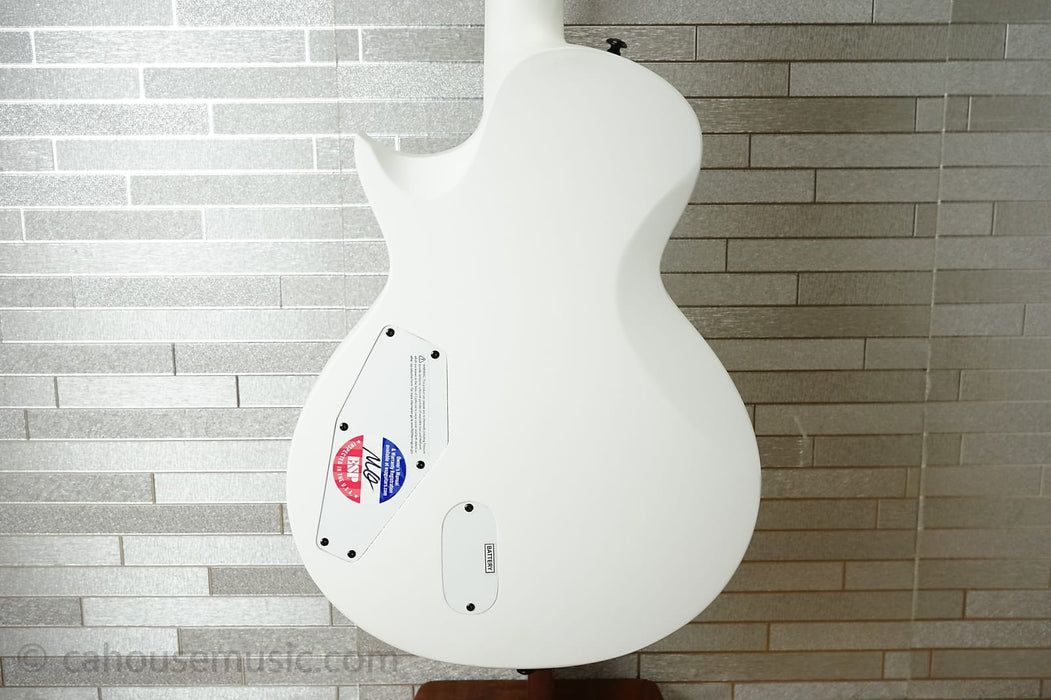 ESP LTD EC Arctic Metal - Snow White Satin