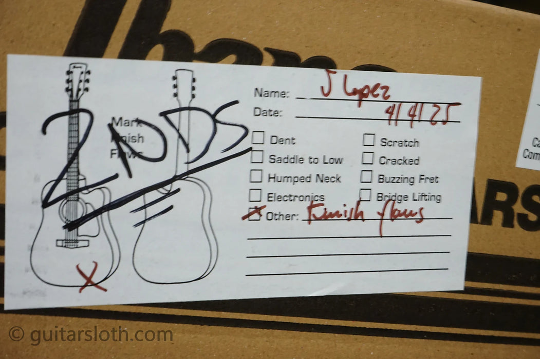 Ibanez AEG70-TCH Grand Concert - Transparent Charcoal Burst High Gloss