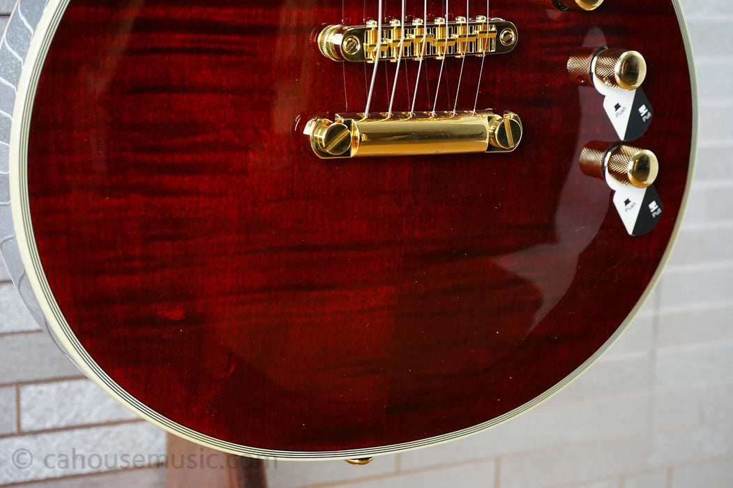 ESP LTD EC-1000T CTM Flamed Maple - See Thru Black Cherry