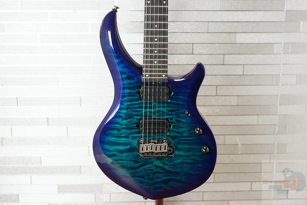 Sterling MAJ200X QM John Petrucci Signature Majesty DiMarzio - Cerulean Paradise