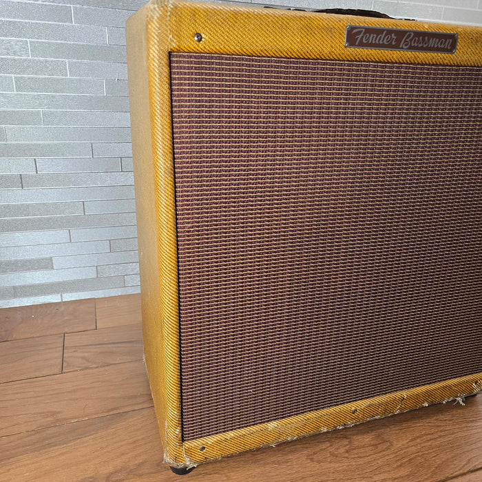 1955 Fender Bassman 5D6-A Narrow Panel 40-Watt 4x10" - Tweed