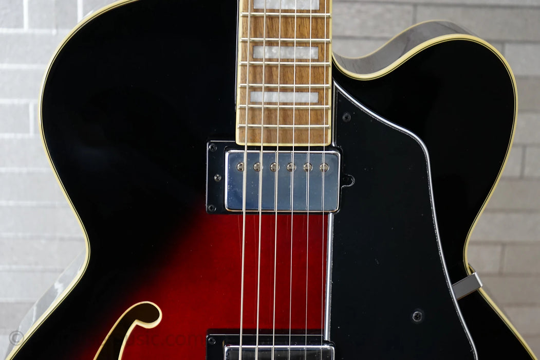 Ibanez AF75-TRS Artcore with Laurel Fretboard - Transparent Red Sunburst