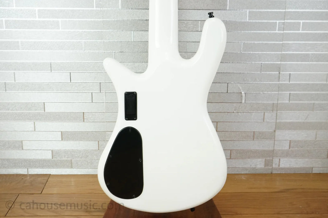 Spector NS Dimension 5 - White Sparkle Gloss