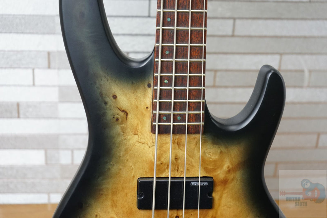 ESP LTD D-4 - Black Natural Burst Satin