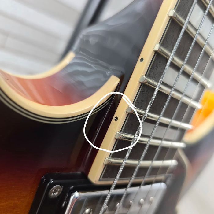 D'Angelico Premier Mini DC with Pau Ferro Fretboard - Dark Iced Tea Burst