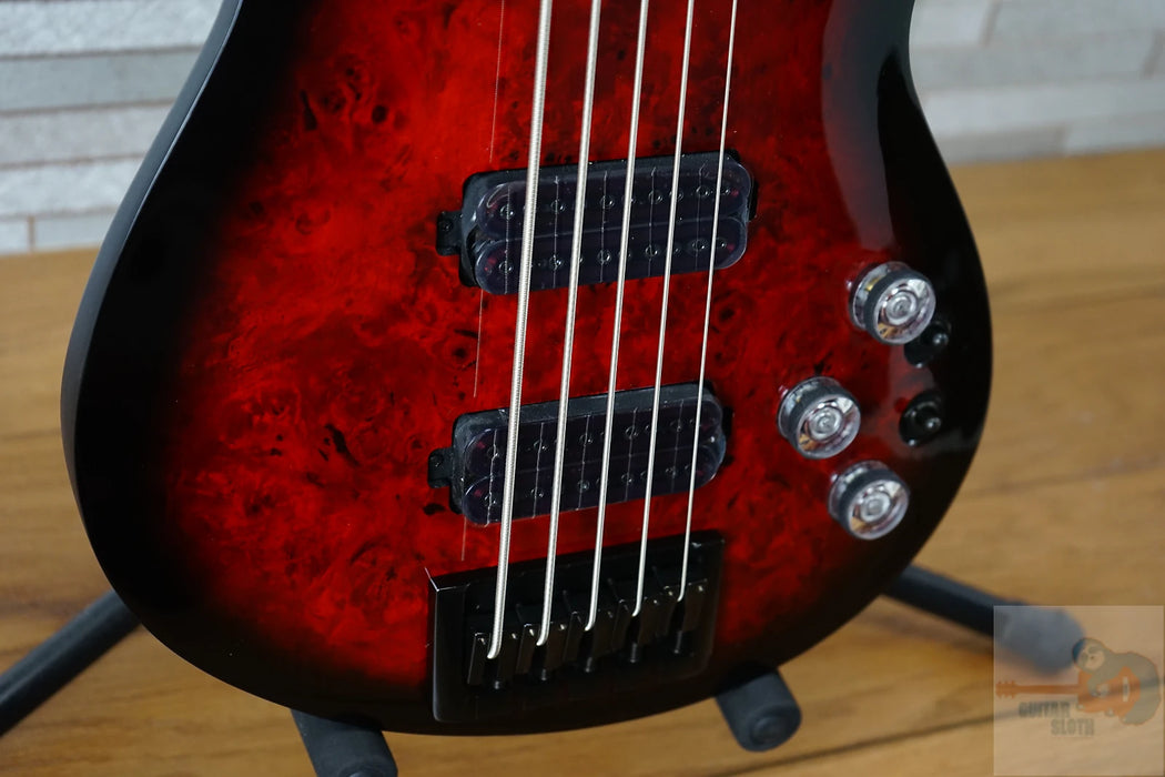 Schecter Omen Elite-5 - Black Cherry Burst