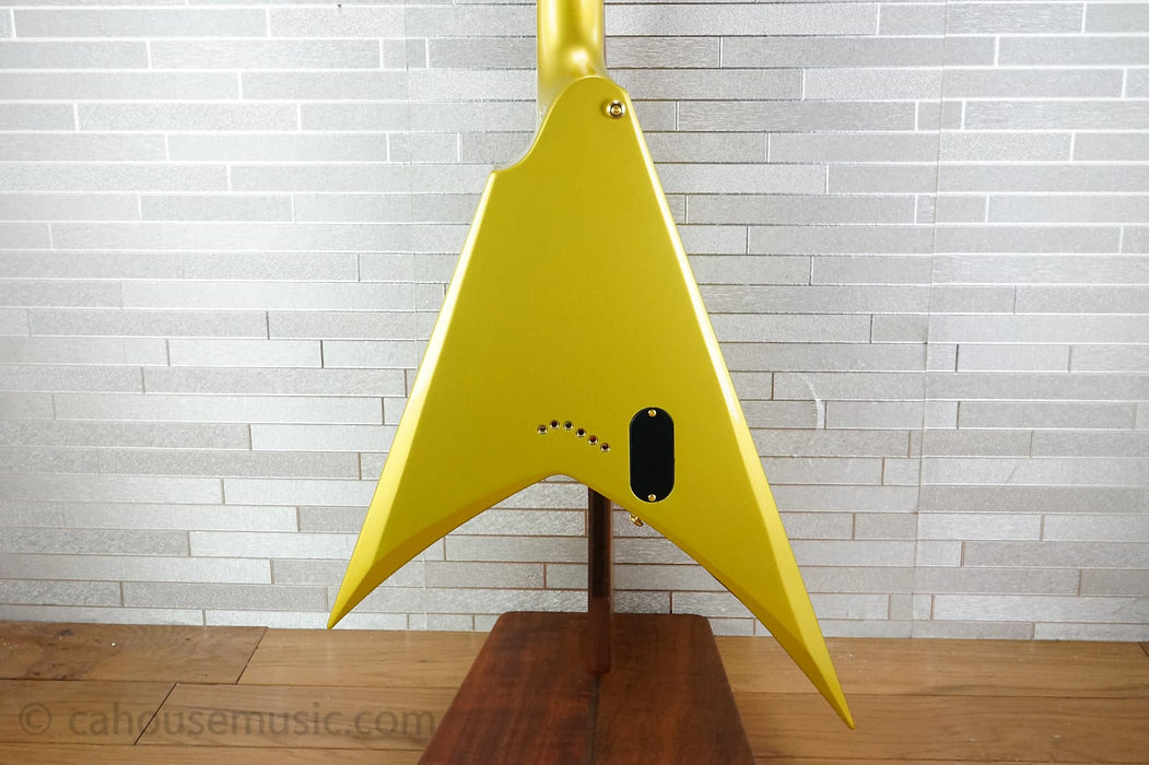 ESP LTD KH-V Kirk Hammett Signature - Metallic Gold