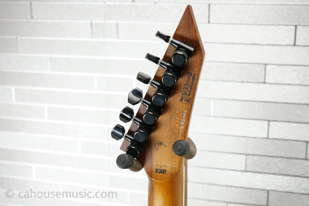 ESP LTD JM-II Josh Middleton Signature - Black Shadow Burst