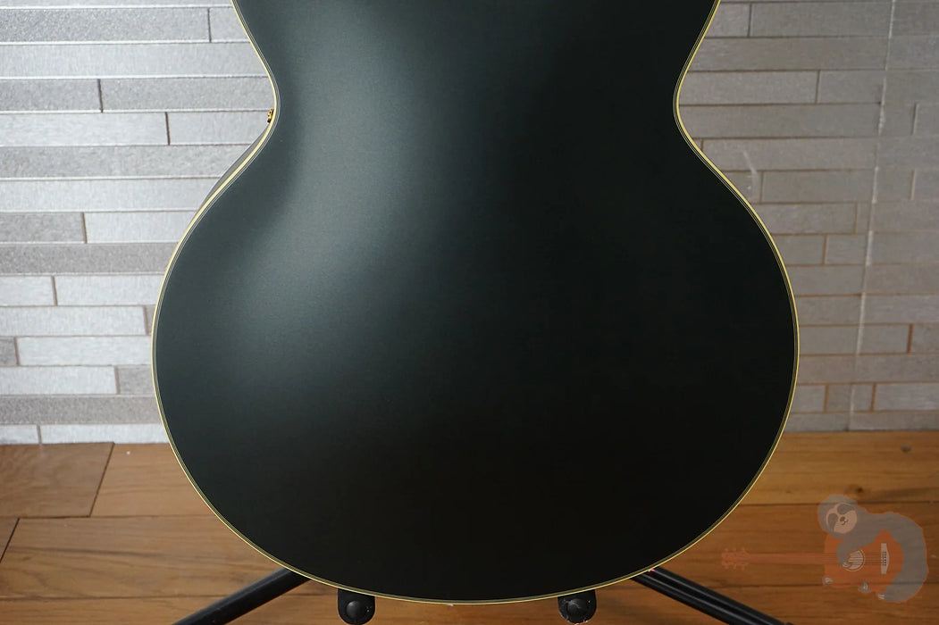D'Angelico Deluxe EXL-1 Hollow Body Archtop - Matte Midnight