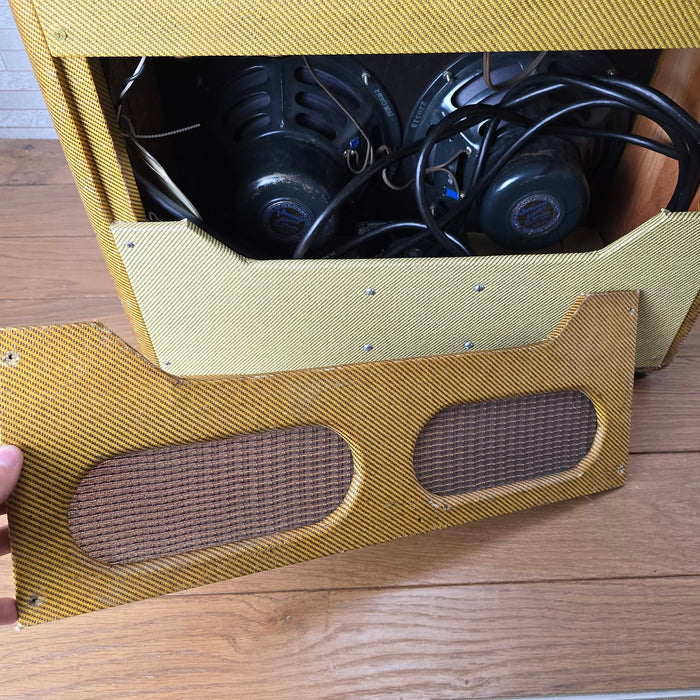 1955 Fender Bassman 5D6-A Narrow Panel 40-Watt 4x10" - Tweed