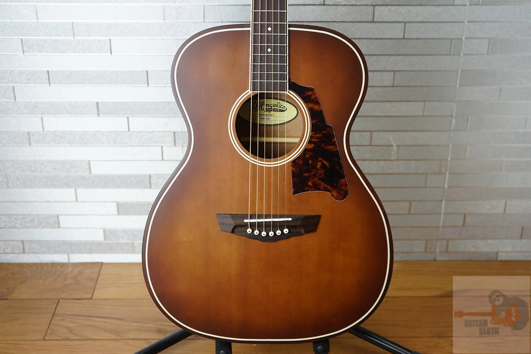 D'Angelico Premier Tammany with Electronics - Caramel Burst