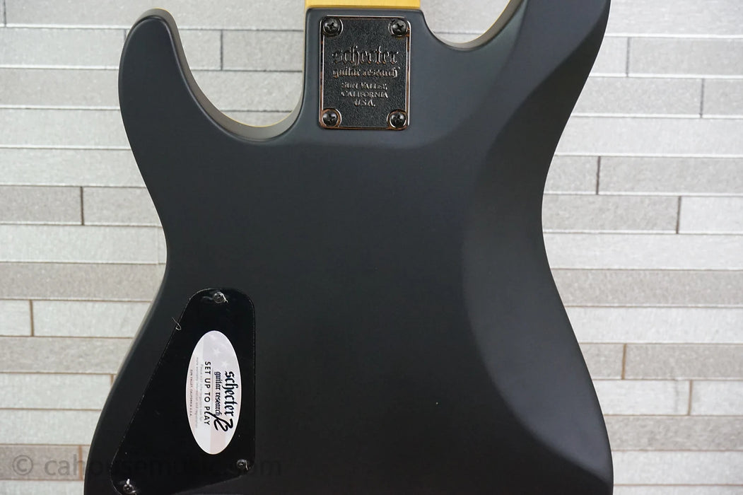 Schecter Demon-7 - Aged Black Satin