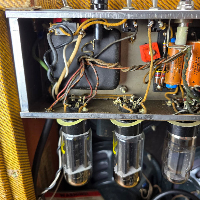 1955 Fender Bassman 5D6-A Narrow Panel 40-Watt 4x10" - Tweed