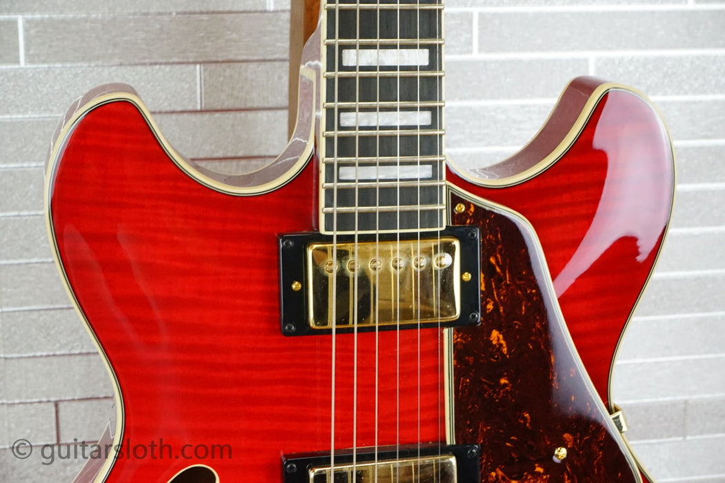 Ibanez AS93FM-TCD Artcore Expressionist - Transparent Cherry Red