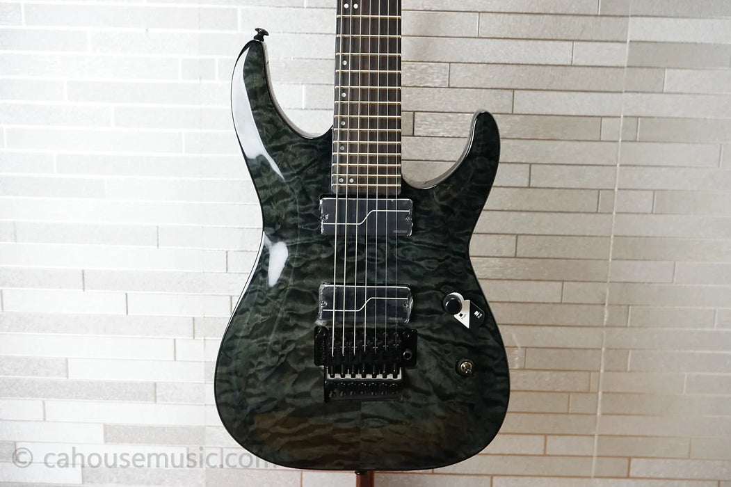 ESP LTD BUZ-7 Buz McGrath Signature - See Thru Black
