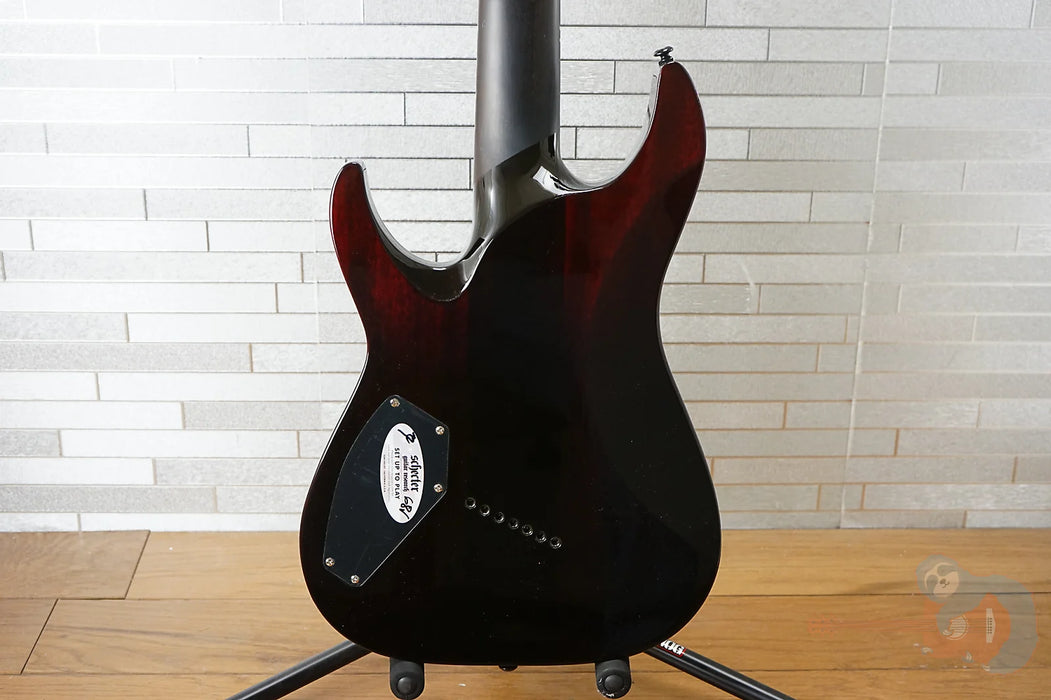 Schecter Reaper-7 Elite Multiscale - Blood Burst