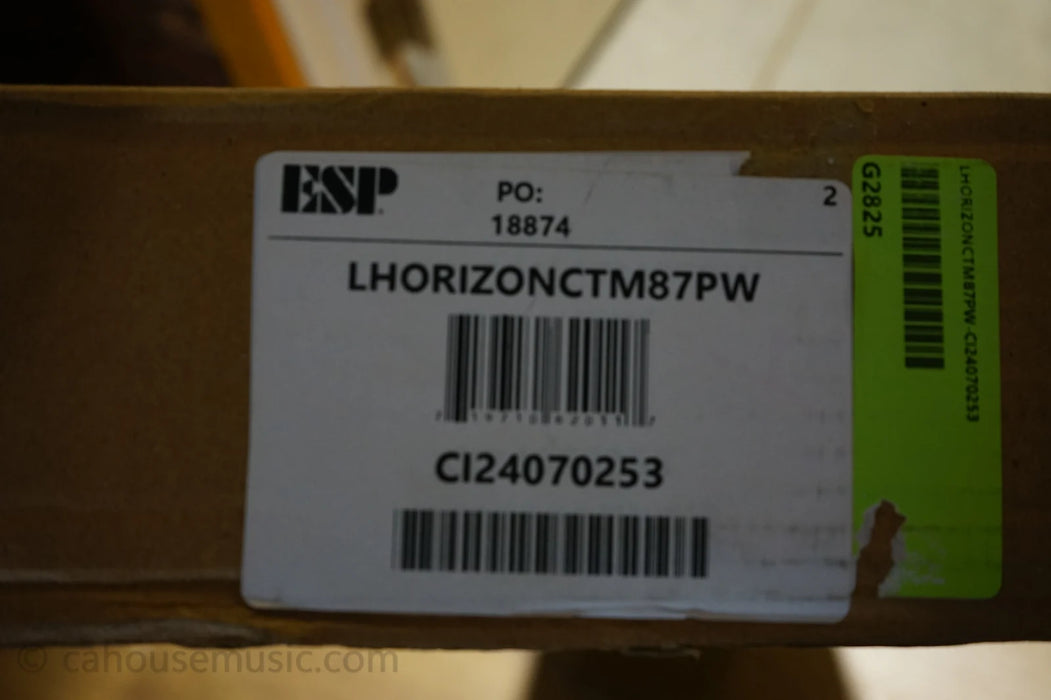 ESP LTD Horizon Custom '87 - Pearl White