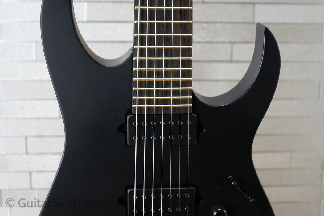 Ibanez RGRB720-BKF Iron Label - Black Flat