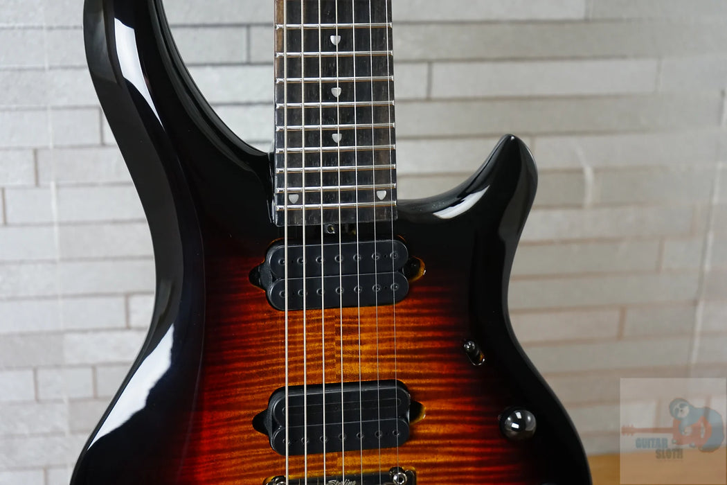 Sterling MAJ270X FM John Petrucci Signature Majesty DiMarzio - Tiger Eye