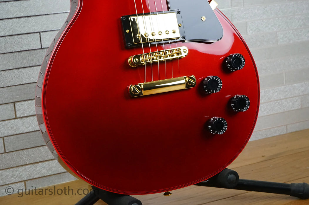 Gibson Special Order Custom Shop Les Paul Custom - Candy Apple Red Widow