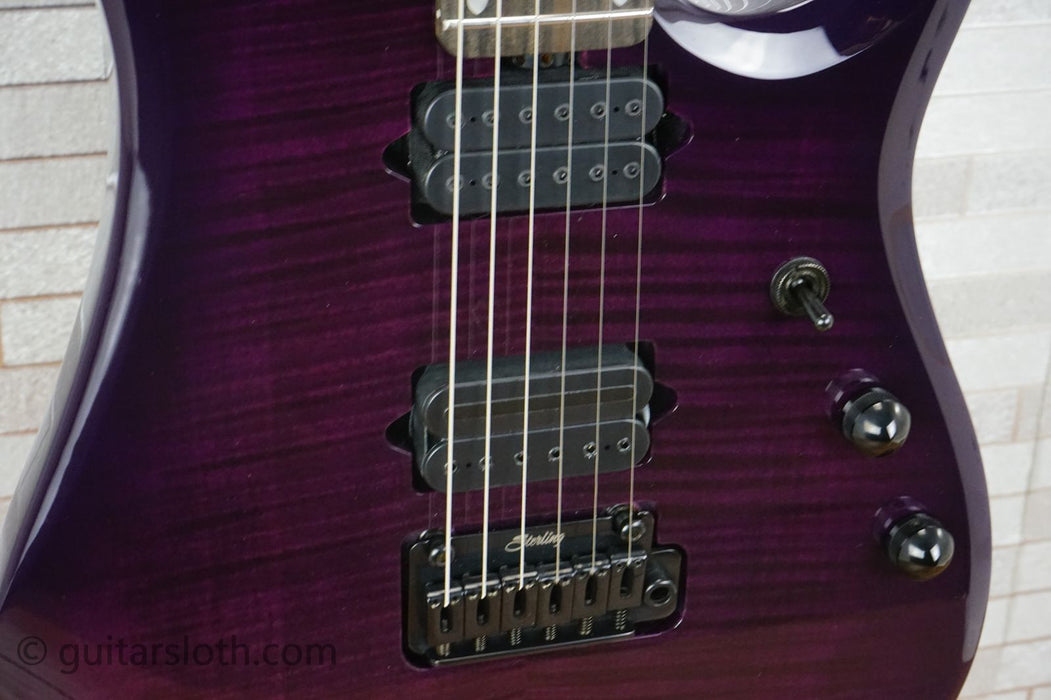 Sterling JP150D FM John Petrucci Signature DiMarzio - Purple Nebula