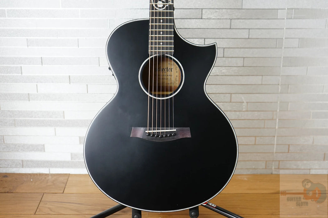 Schecter Regulo Caro-7 Acoustic - Satin Black