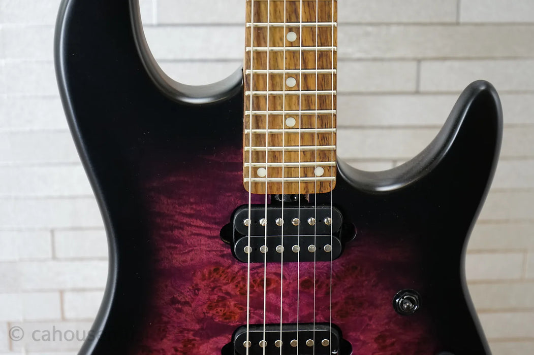 Sterling Jason Richardson Signature Cutlass - Cosmic Purple Burst Satin - With Bag