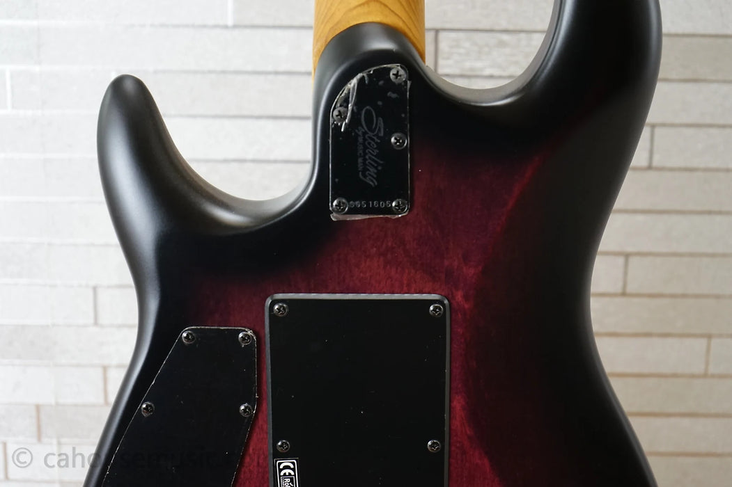 Sterling Jason Richardson Signature Cutlass - Cosmic Purple Burst Satin - With Bag