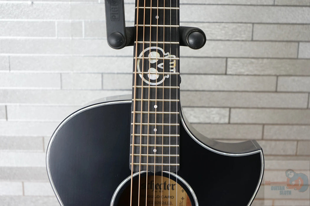 Schecter Regulo Caro-7 Acoustic - Satin Black