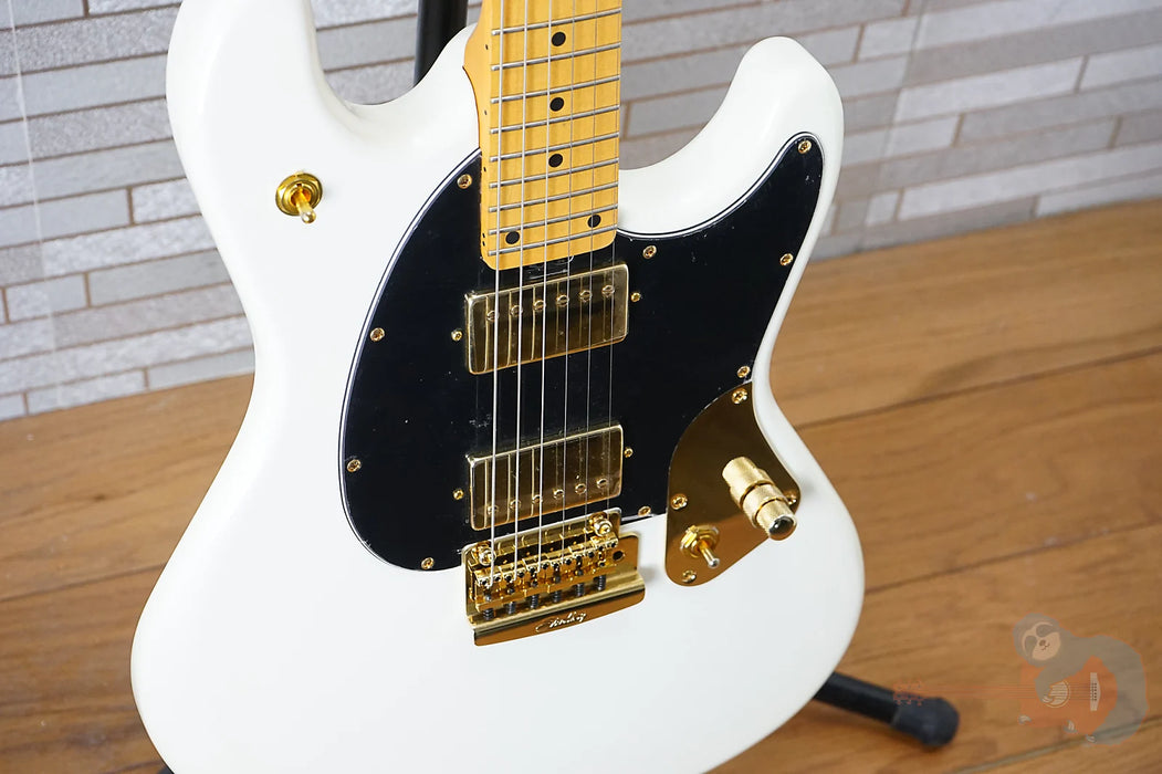 Sterling Jared Dines Signature StingRay - Olympic White W/ Gig Bag