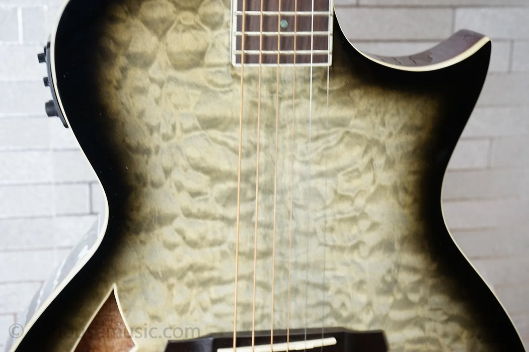 ESP LTD TL-6 QM- Charcoal Burst