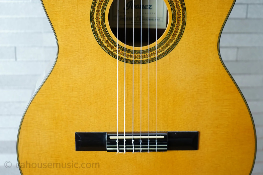 Ibanez GA6CE Spruce / Agathis Classical with Cutaway - Amber