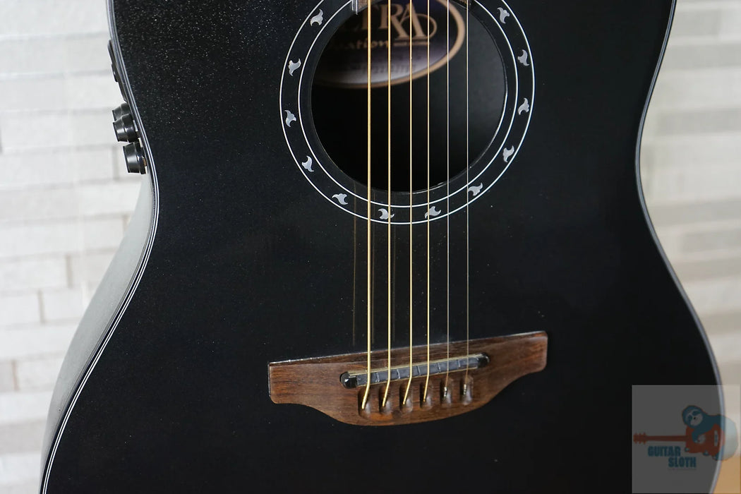 Ovation 1516 Pro Series Ultra Mid-Depth Non-Cutaway - Pitch Black