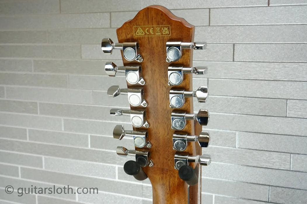 Ibanez AEG5012-DVH 12-String - Dark Violin Sunburst High Gloss